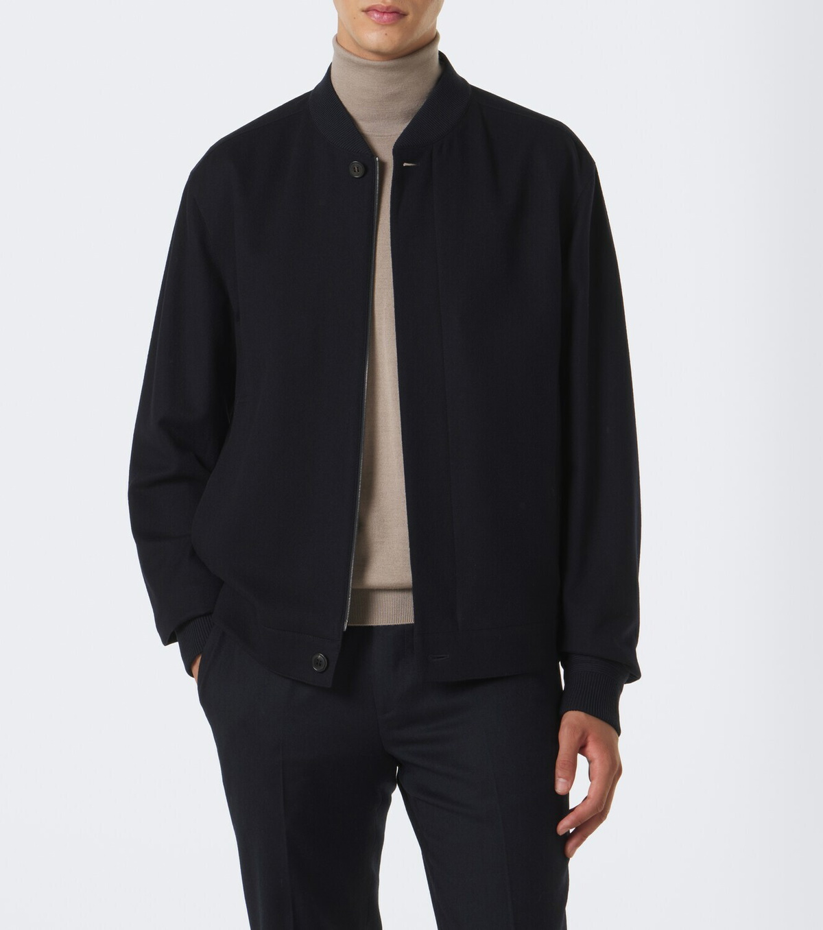 Zegna Cashmere bomber jacket