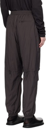 AMOMENTO Gray Shirring Trousers