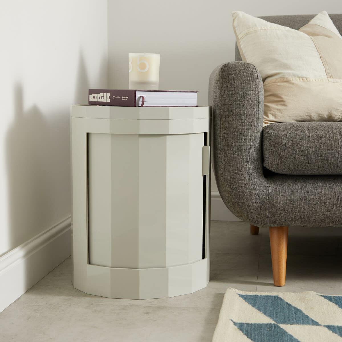 HAY Facet Cabinet - Low in Misty Grey HAY