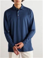 Peter Millar - Stretch-Jersey Golf Polo Shirt - Blue