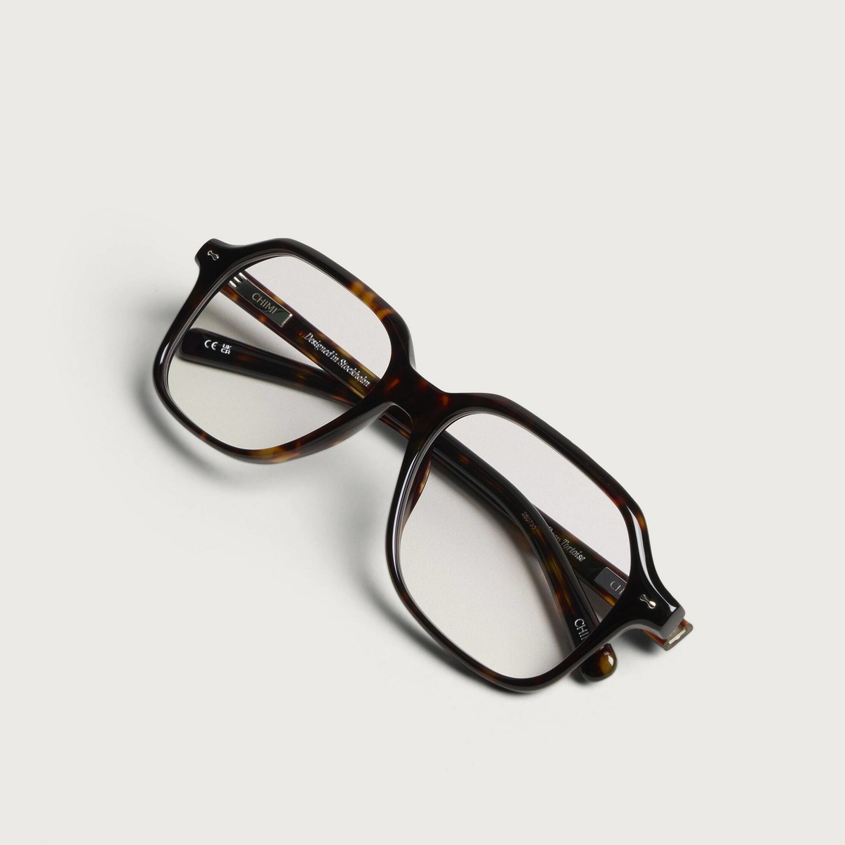 CHIMI Davis Optic Glasses in Deep Tortoise/Clear