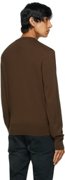 TOM FORD Brown Fine Gauge Merino Sweater