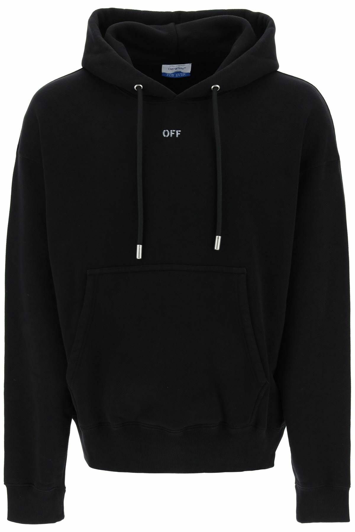 OFF-WHITE skate hoodie with off logo Black Off-White