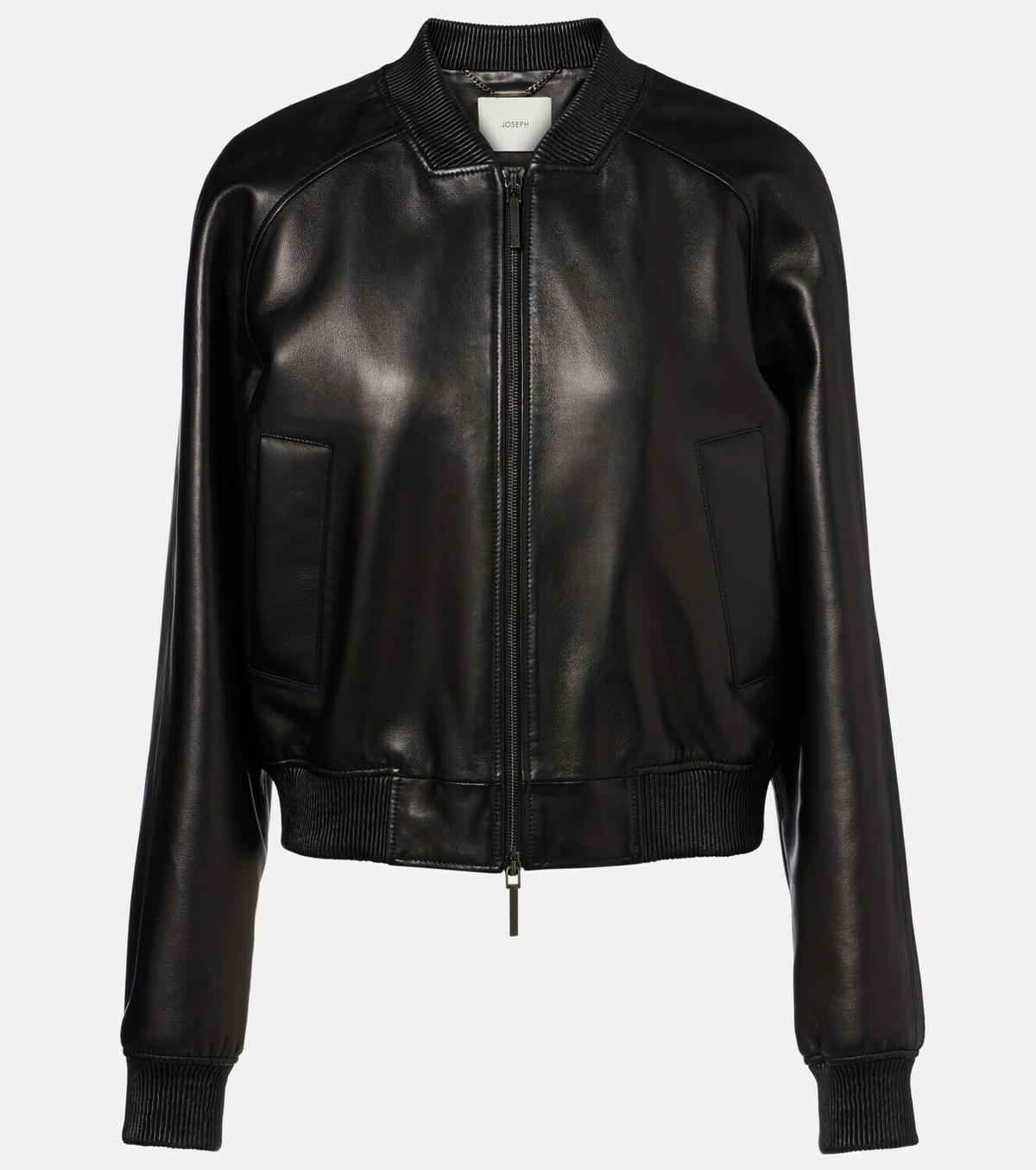 Joseph Quinn leather bomber jacket