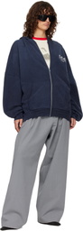 WILLY CHAVARRIA Gray Toluca Trousers
