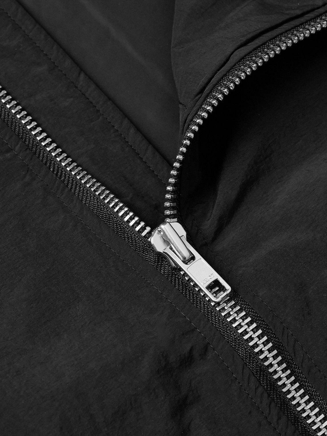 NN07 - Dixon 8280 Recycled-Shell Bomber Jacket - Black