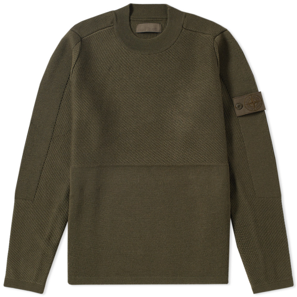 Stone Island Ghost Pure Wool Crew Knit Stone Island