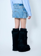 Alexander Wang Cargo Denim Mini Skirt