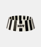 Jonathan Adler Vice Meow striped cat bowl