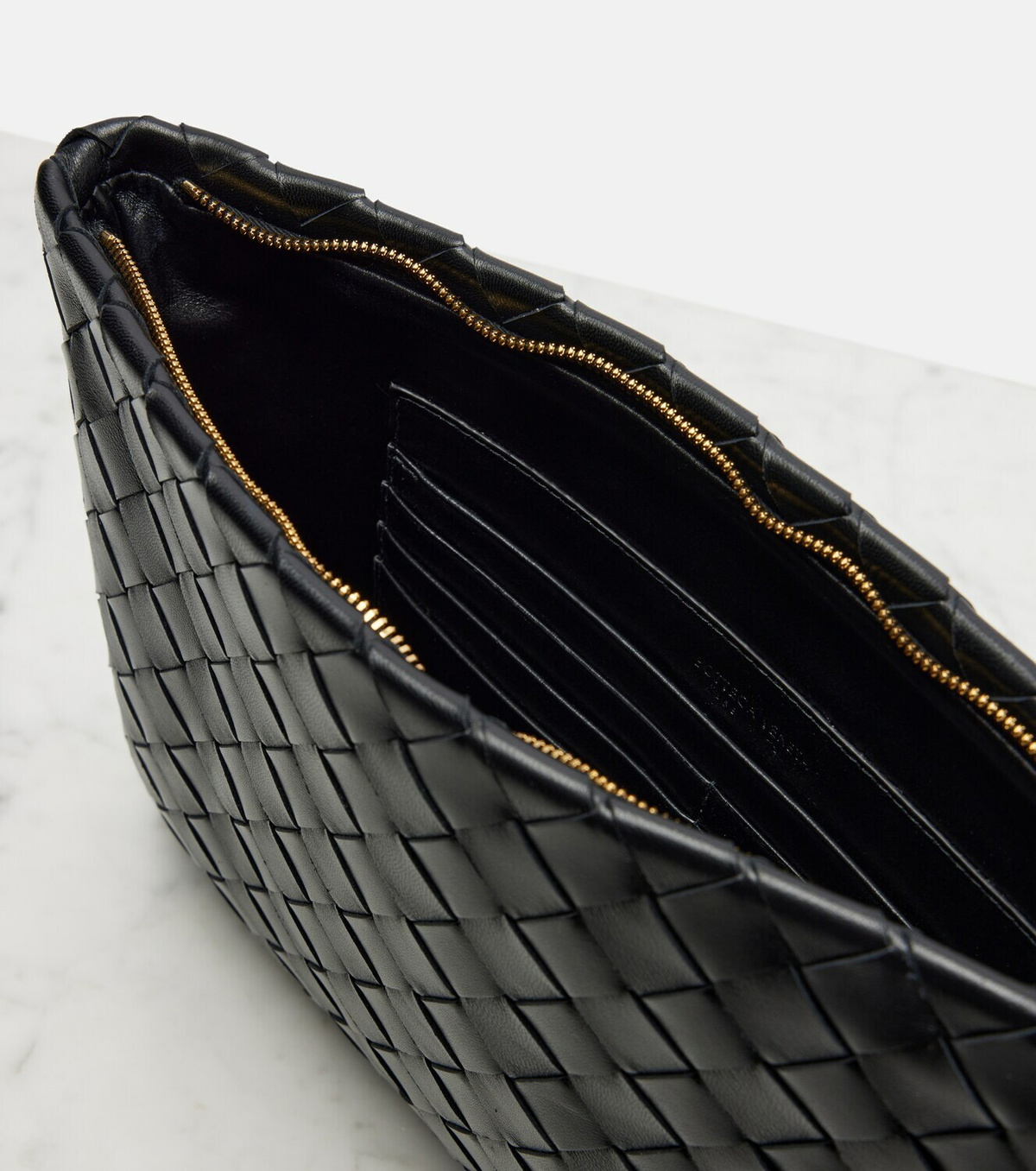 Bottega Veneta Intrecciato Medium leather pouch