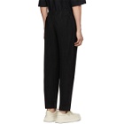 Homme Plisse Issey Miyake Black Tailored Pleats Trousers