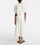 Velvet Mazie cotton gauze midi skirt