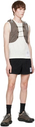 Satisfy Off-White MothTech Waffle Singlet Tank Top