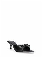 GIA BORGHINI 35mm Blanche Leather Sandals Mules