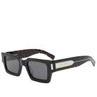 Saint Laurent Men's SL 572 Sunglasses in Havana