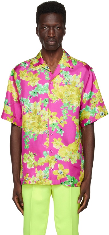 Photo: Versace Pink Orchid Shirt