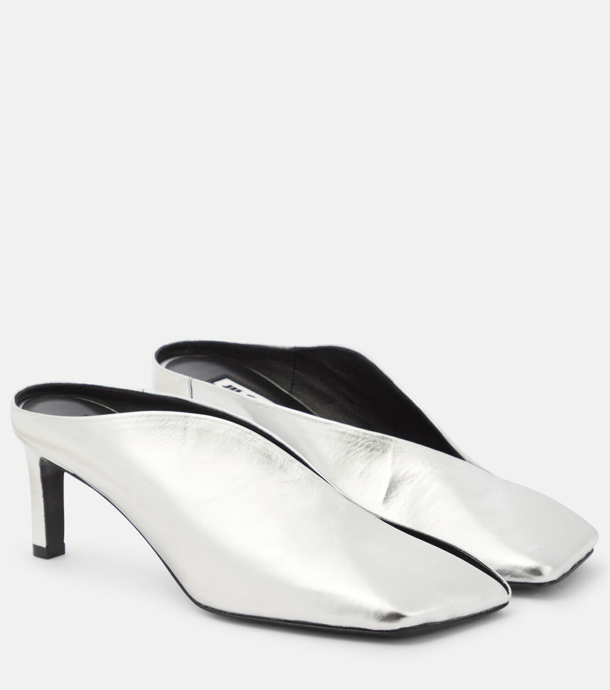 Jil Sander - Metallic leather pumps Jil Sander