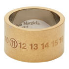 Maison Margiela Gold Chunky Numbers Ring