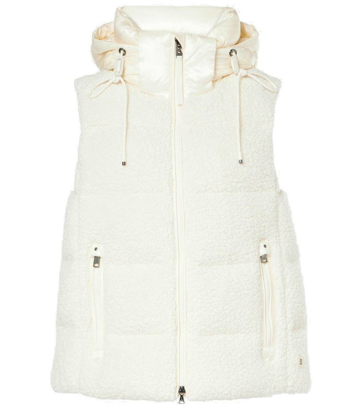 Photo: Bogner Falka teddy wool-blend down vest