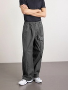 C.P. Company - Straight-Leg Logo-Appliquéd Cotton Reps Cargo Trousers - Gray