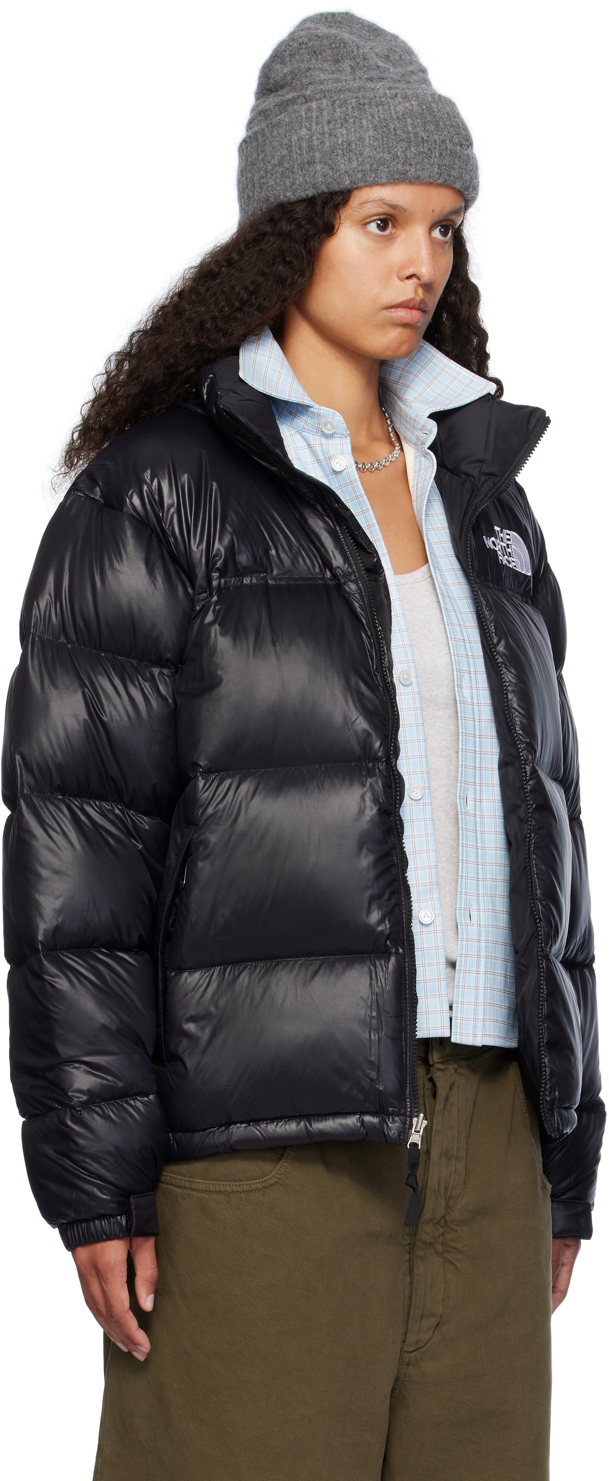 The North Face SSENSE Exclusive Black 1996 Retro Shine