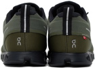 On Khaki Cloud 5 Waterproof Sneakers