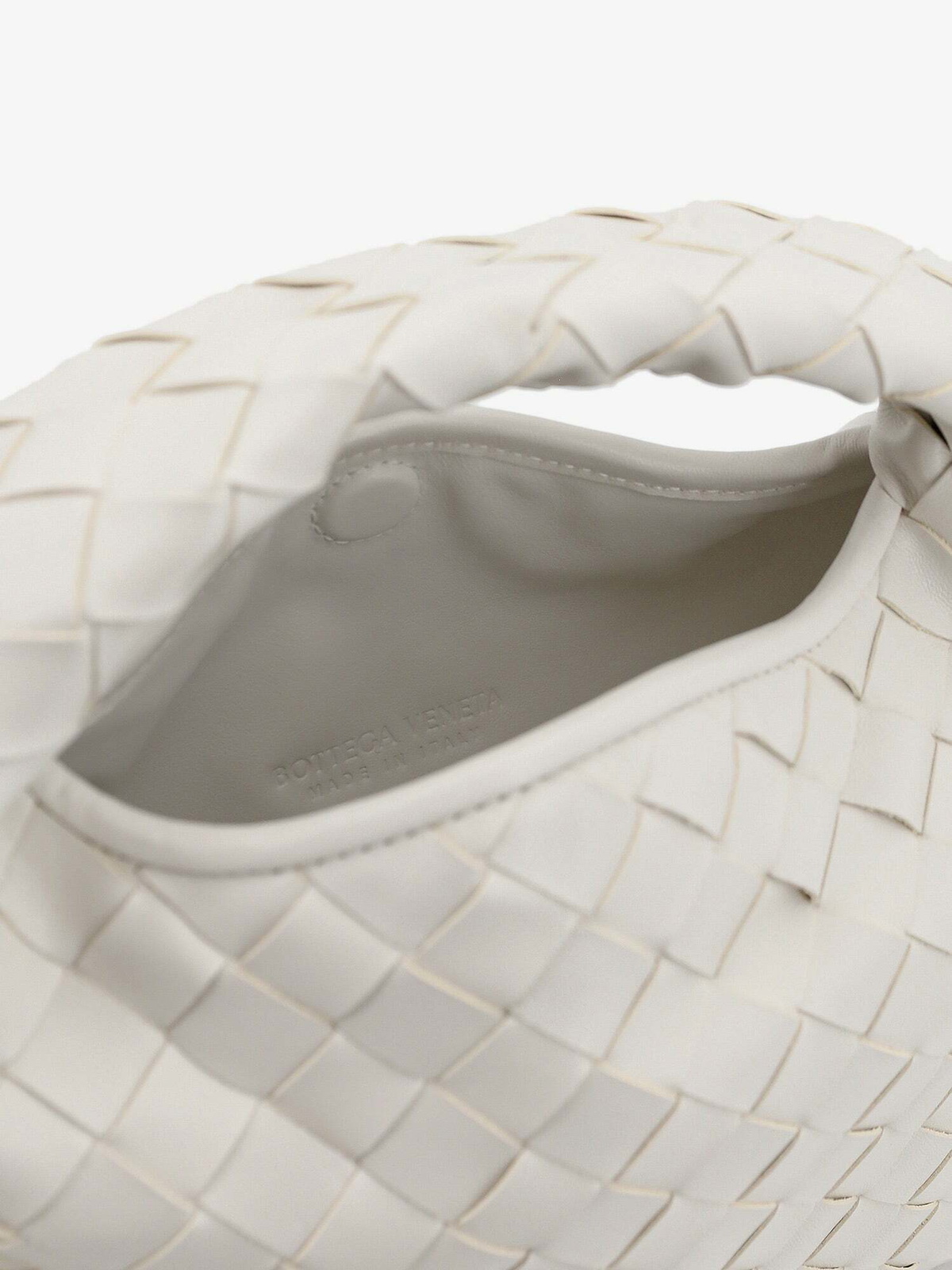 Bottega Veneta Mini Hop White Womens Bottega Veneta