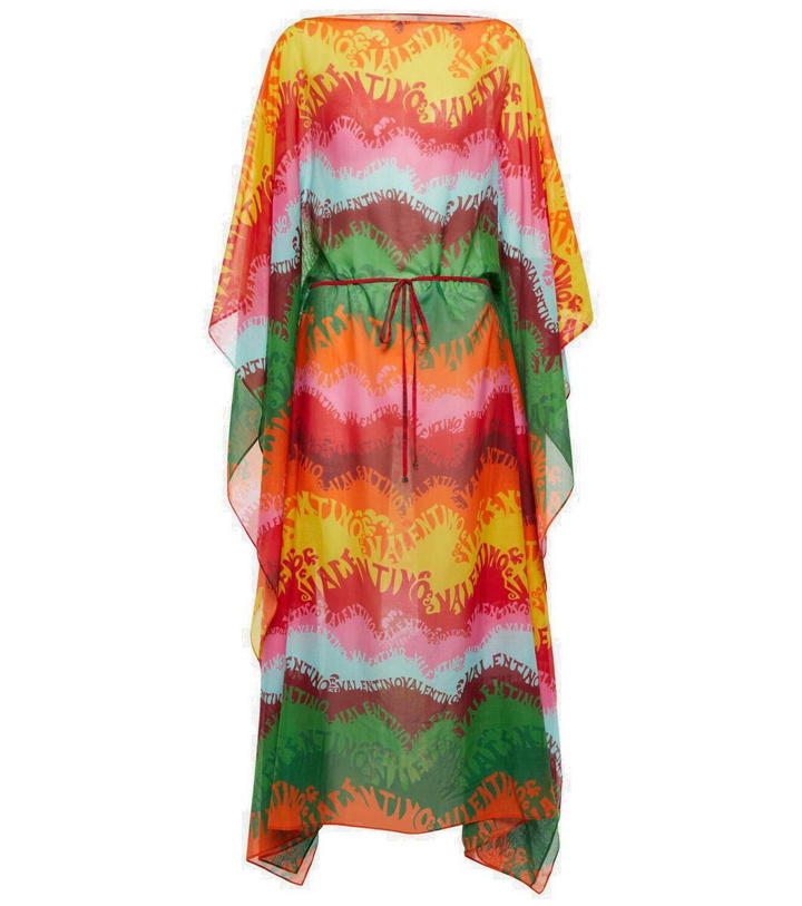 Photo: Valentino Printed cotton and silk kaftan