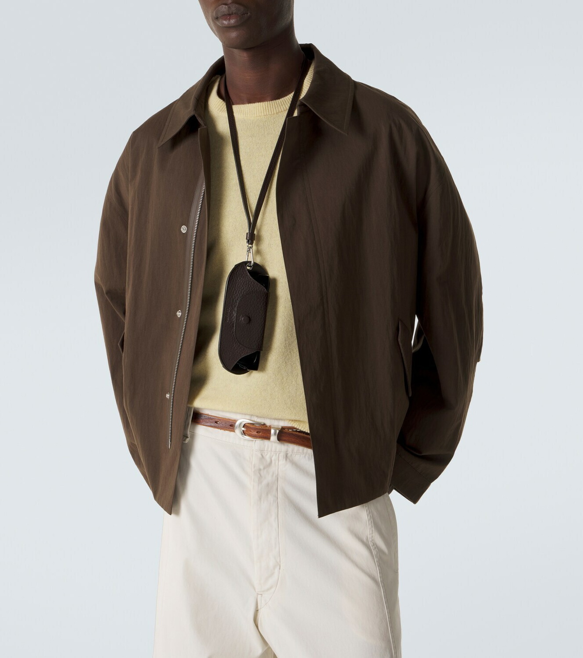 Lemaire Bell leather glasses holder Lemaire