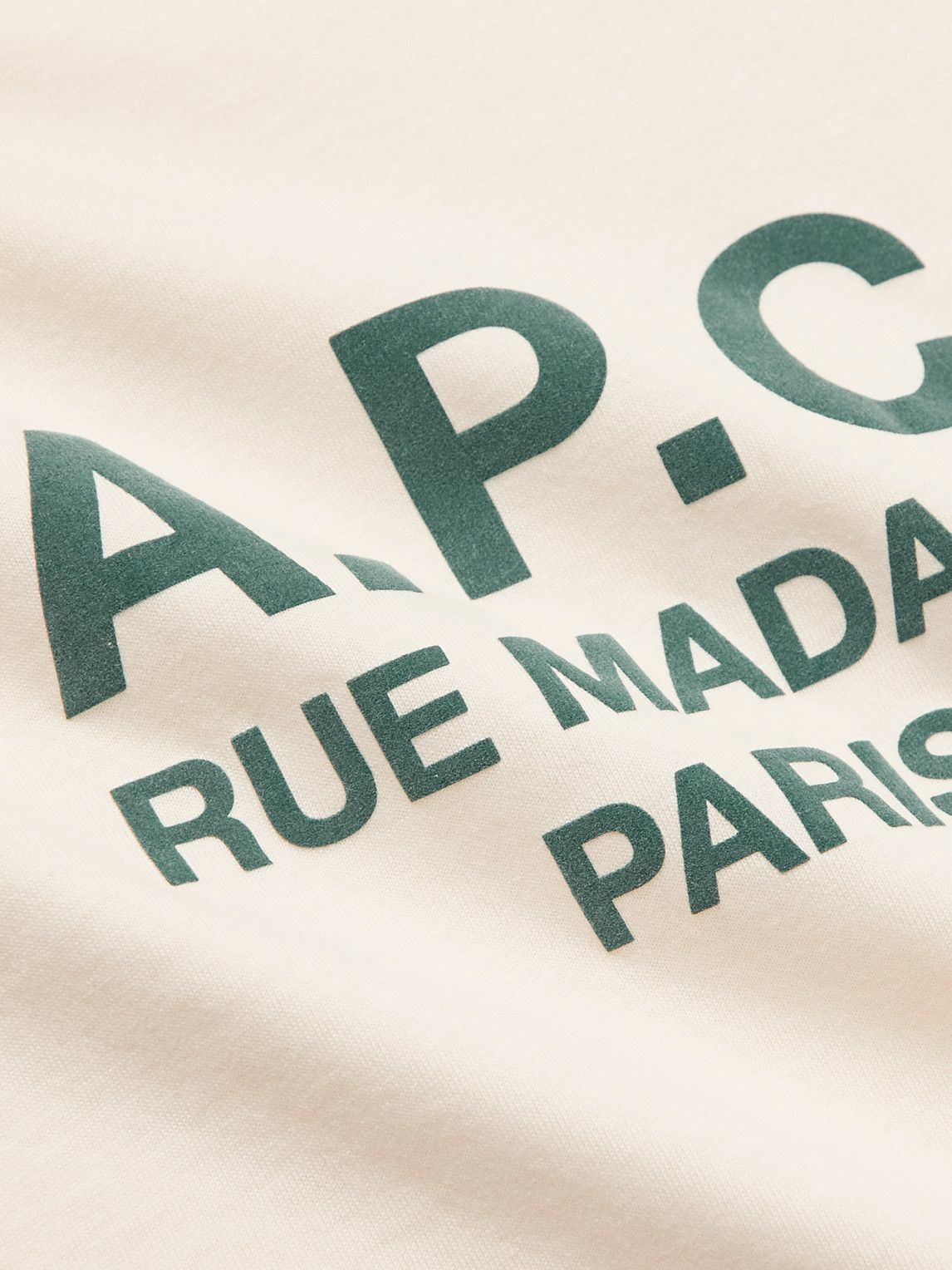 A.P.C. Kids - Tili Striped Logo-Print Cotton-Jersey T-Shirt - Neutrals