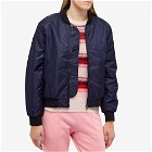Etre Cecile Women's Padded Bomber Jacket in Navy