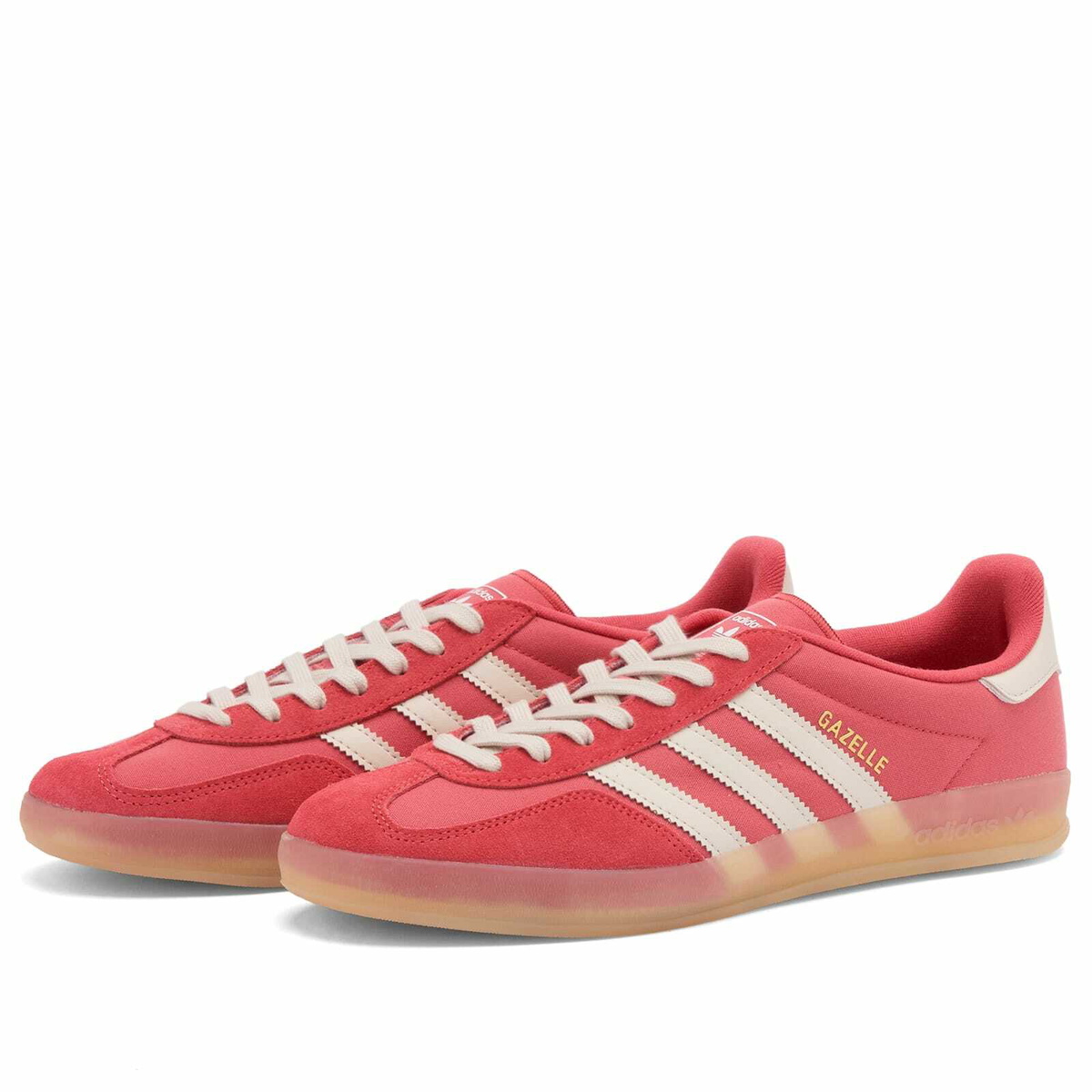 Adidas Gazelle Indoor in Red/Alumina/Magic Beige
