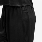 DONNI. Women's Satiny Simple Pant in Jet