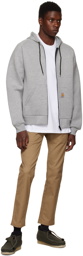 Carhartt Work In Progress White Book State Long Sleeve T-Shirt