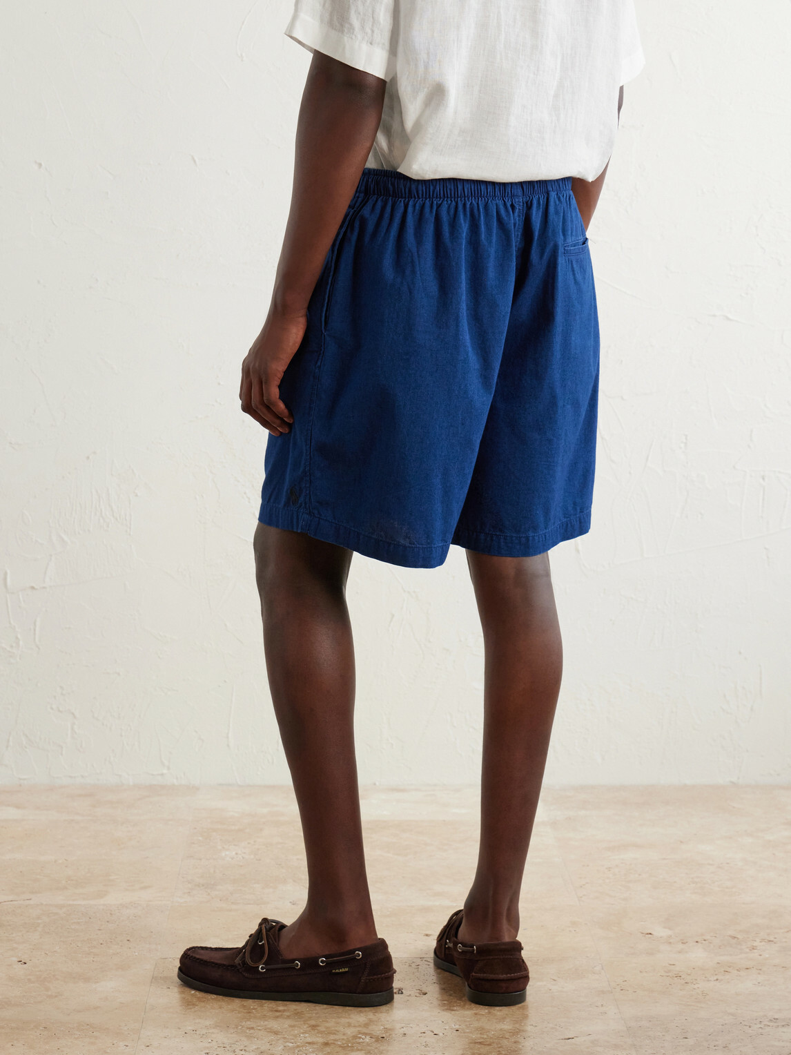 Polo Ralph Lauren - Wide-Leg Cotton-Woven Shorts - Blue