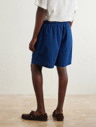 Polo Ralph Lauren - Wide-Leg Cotton-Woven Shorts - Blue