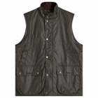 Barbour Men's x Baracuta Wax Gilet in Archive Olive