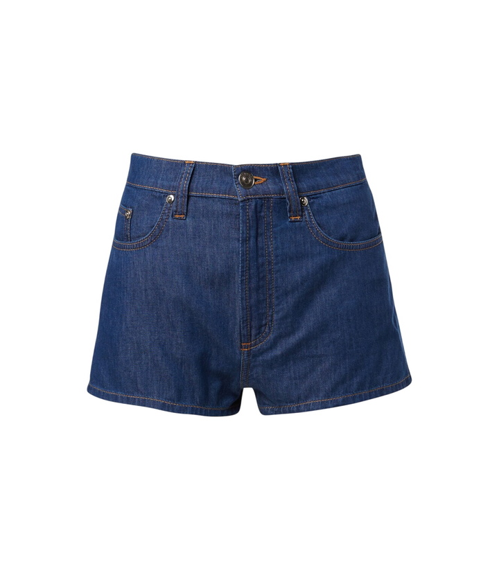 Photo: Versace Denim shorts