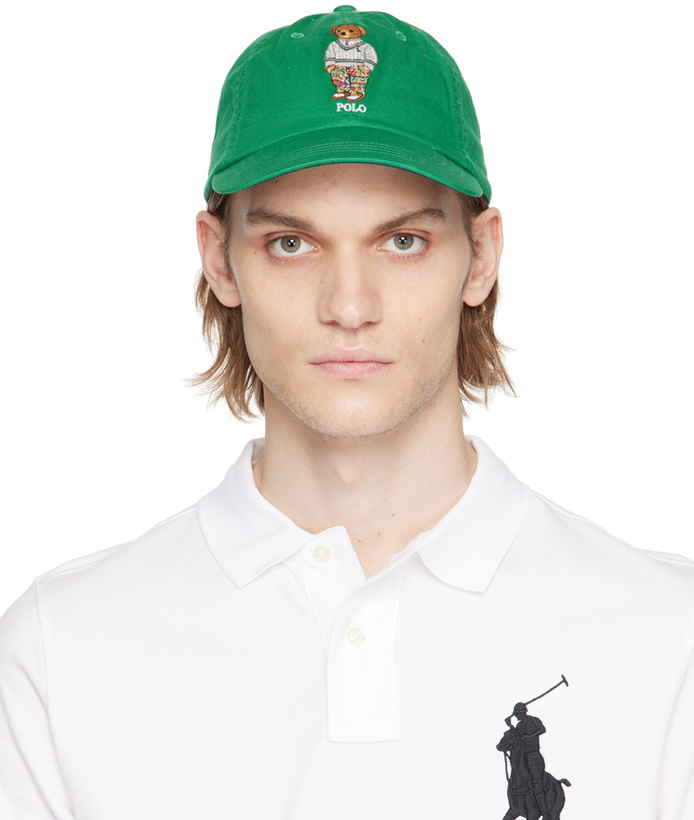 Photo: Polo Ralph Lauren Green Polo Bear Cap