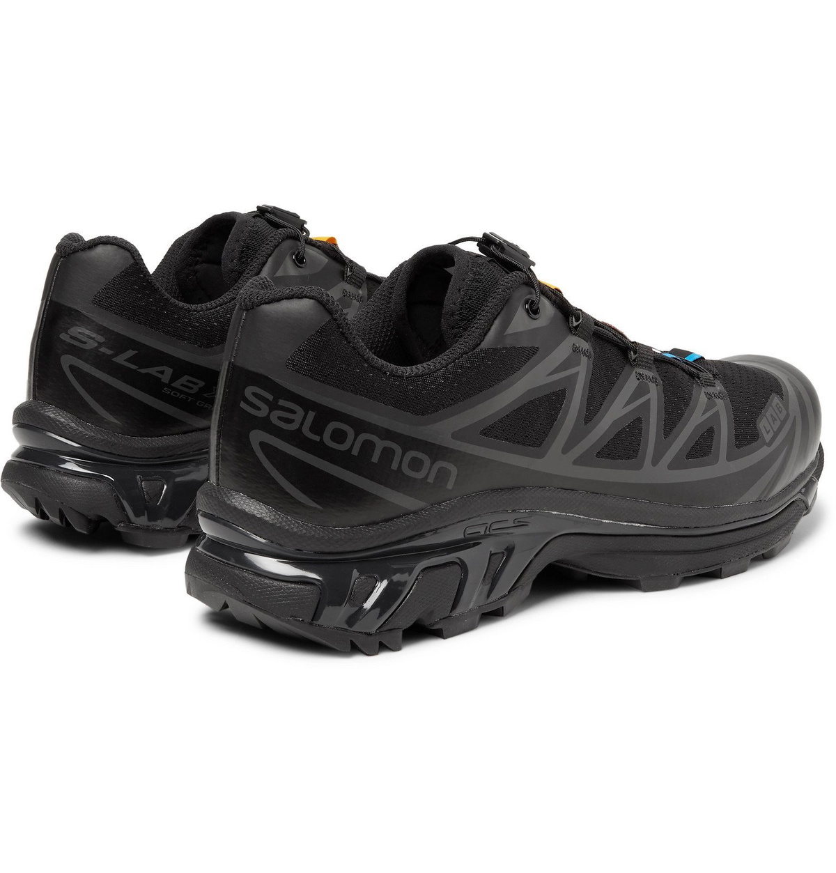 Salomon - S/LAB XT-6 Softground LT ADV Mesh and Rubber Running Sneakers - Black