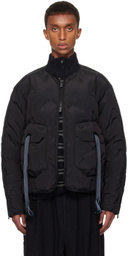 A. A. Spectrum Black Cyberen II Down Jacket