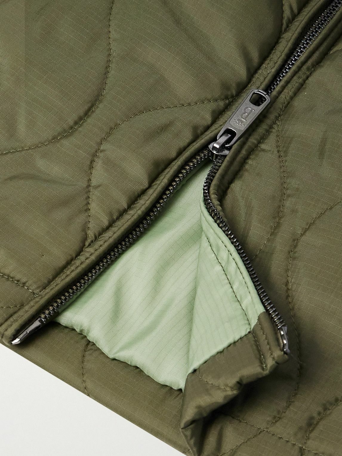 Baracuta - Neighborhood G4 Embroidered Quilted Shell Jacket - Green