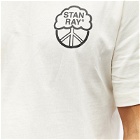 Stan Ray Men's A & Peace T-Shirt in White