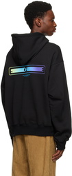 Solid Homme Black Gradient Hoodie