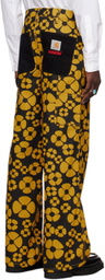 Marni Black Carhartt WIP Edition Single Knee Trousers