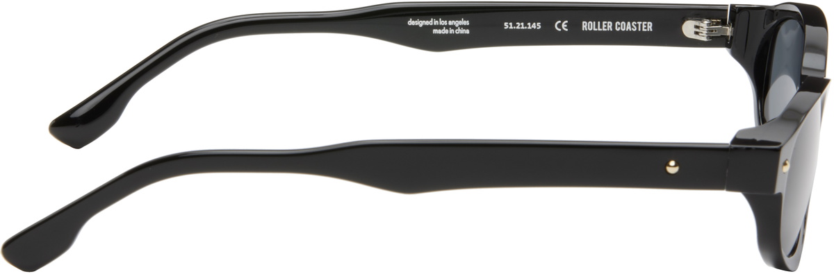BONNIE CLYDE Black Roller Coaster Sunglasses