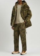 Moncler Genius 8 Moncler Palm Angels Camouflage Cotton Trousers Multicoloured
