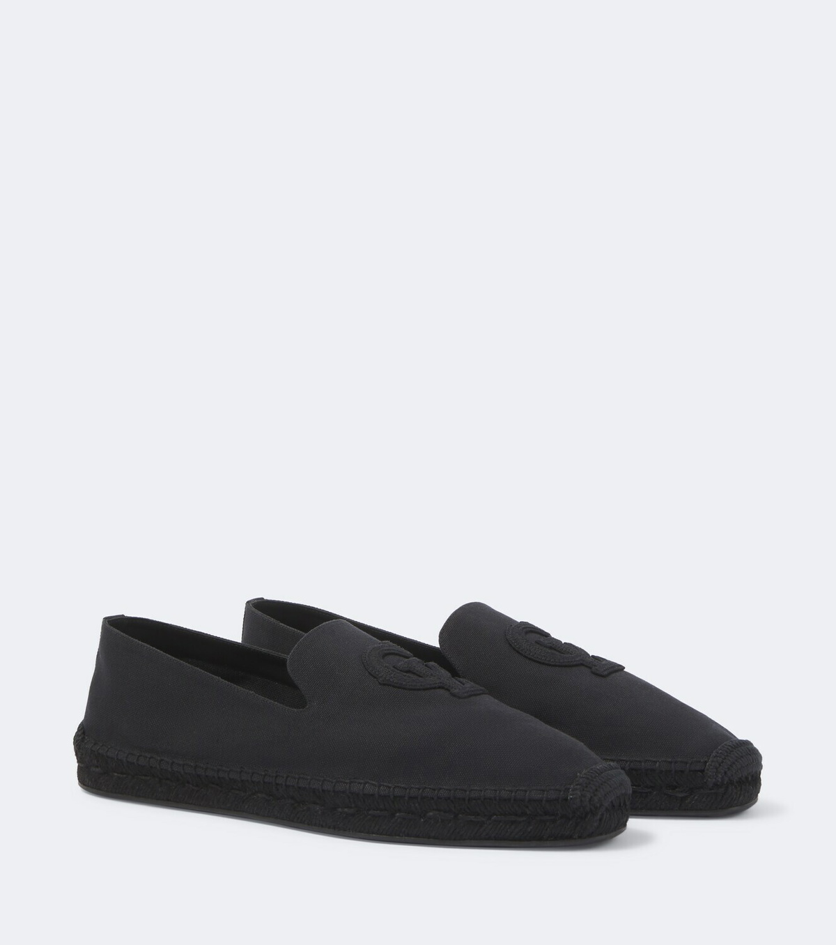 Christian Louboutin Emboroidered canvas espadrilles