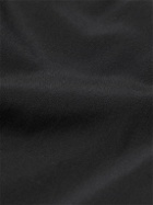 Alexander McQueen - Brad Pitt Button-Down Collar Cotton-Blend Poplin Shirt - Black