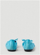 Balenciaga - Leopold Ballerina Shoes in Light Blue